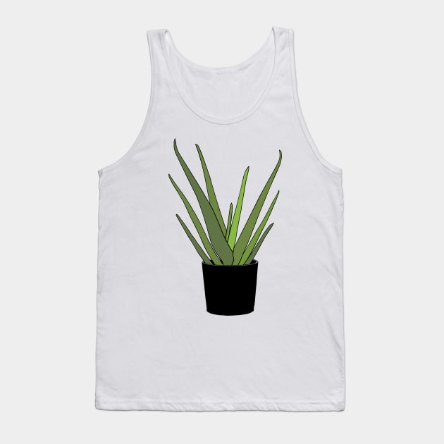 Aloe Vera Tank Top by edajylix